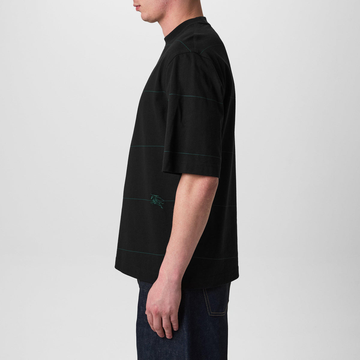 Diagonal Striped T-Shirt