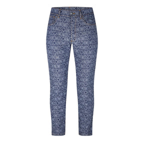 Jacquard Print Jeans