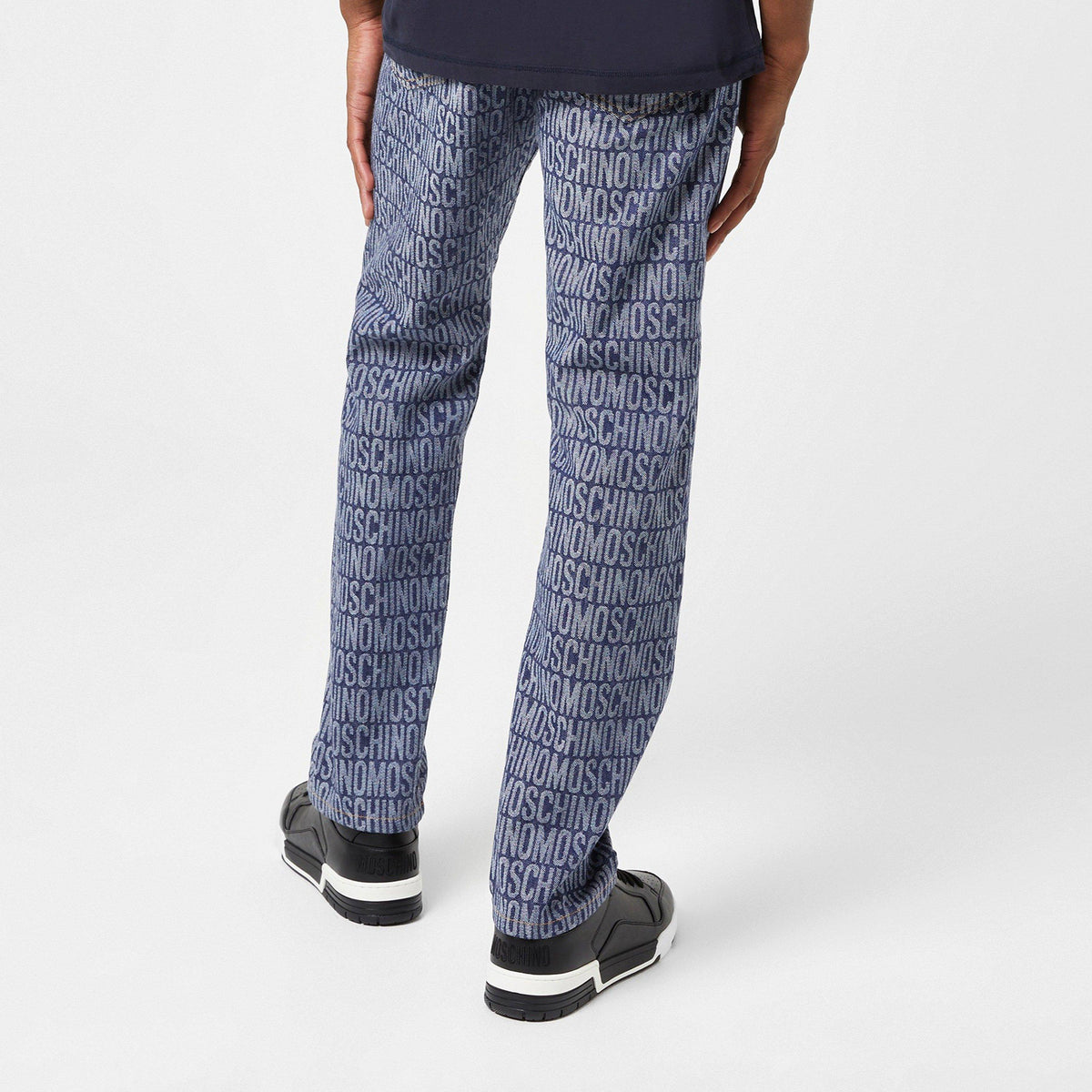 Jacquard Print Jeans