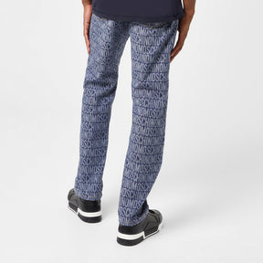 Jacquard Print Jeans