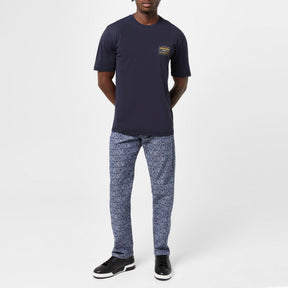 Jacquard Print Jeans