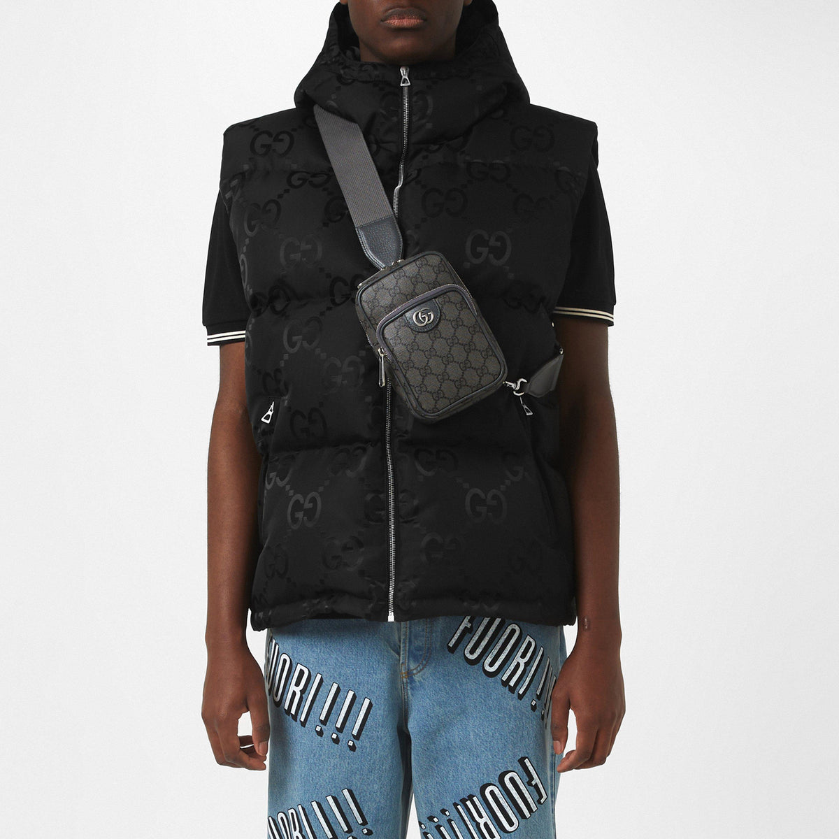 Jumbo GG Canvas Gilet