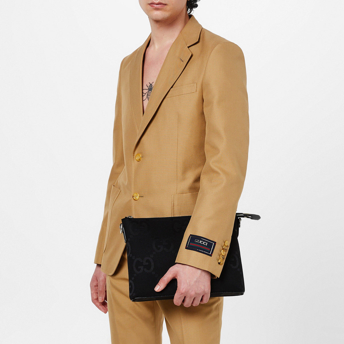 Single Breasted Cotton Blazer