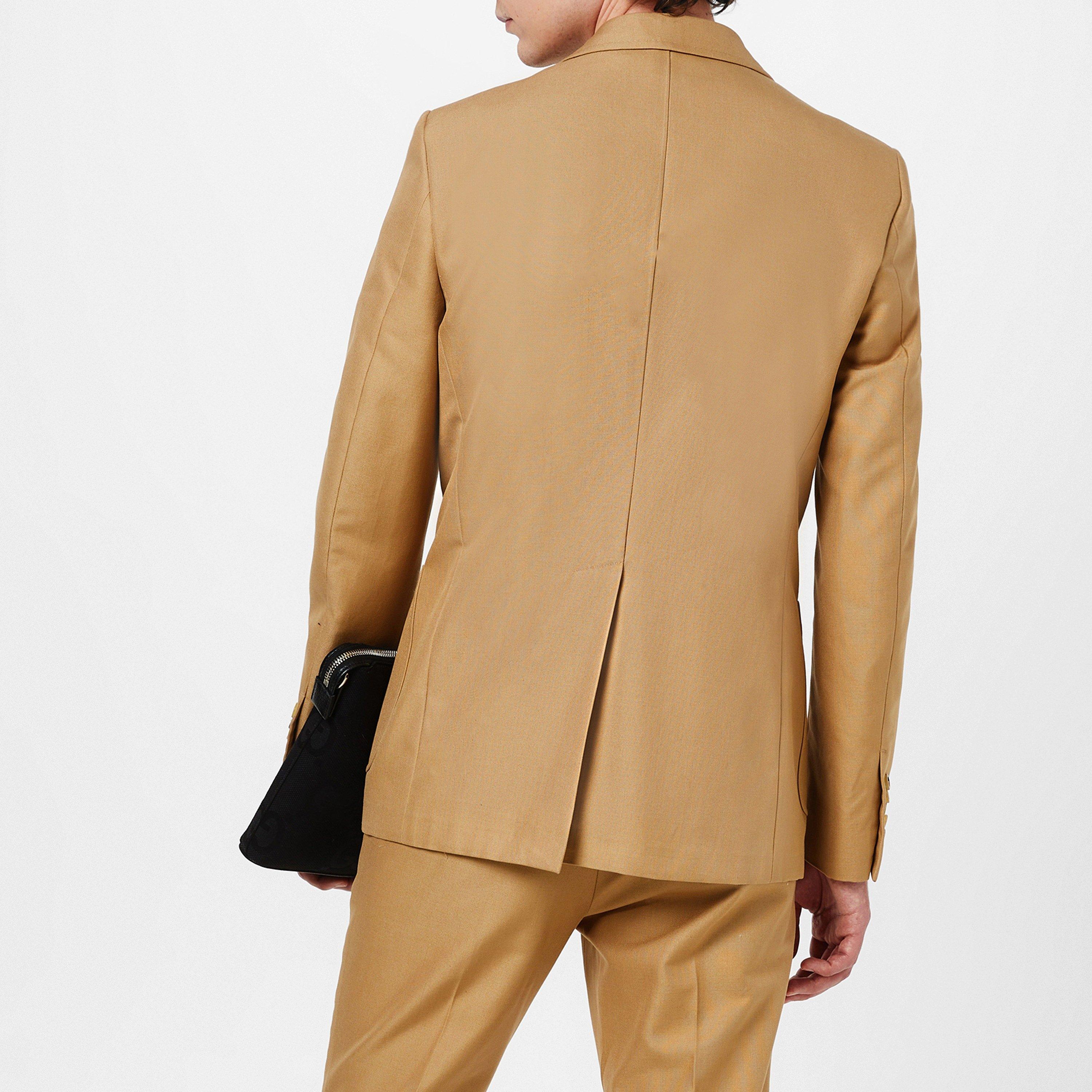 Single Breasted Cotton Blazer