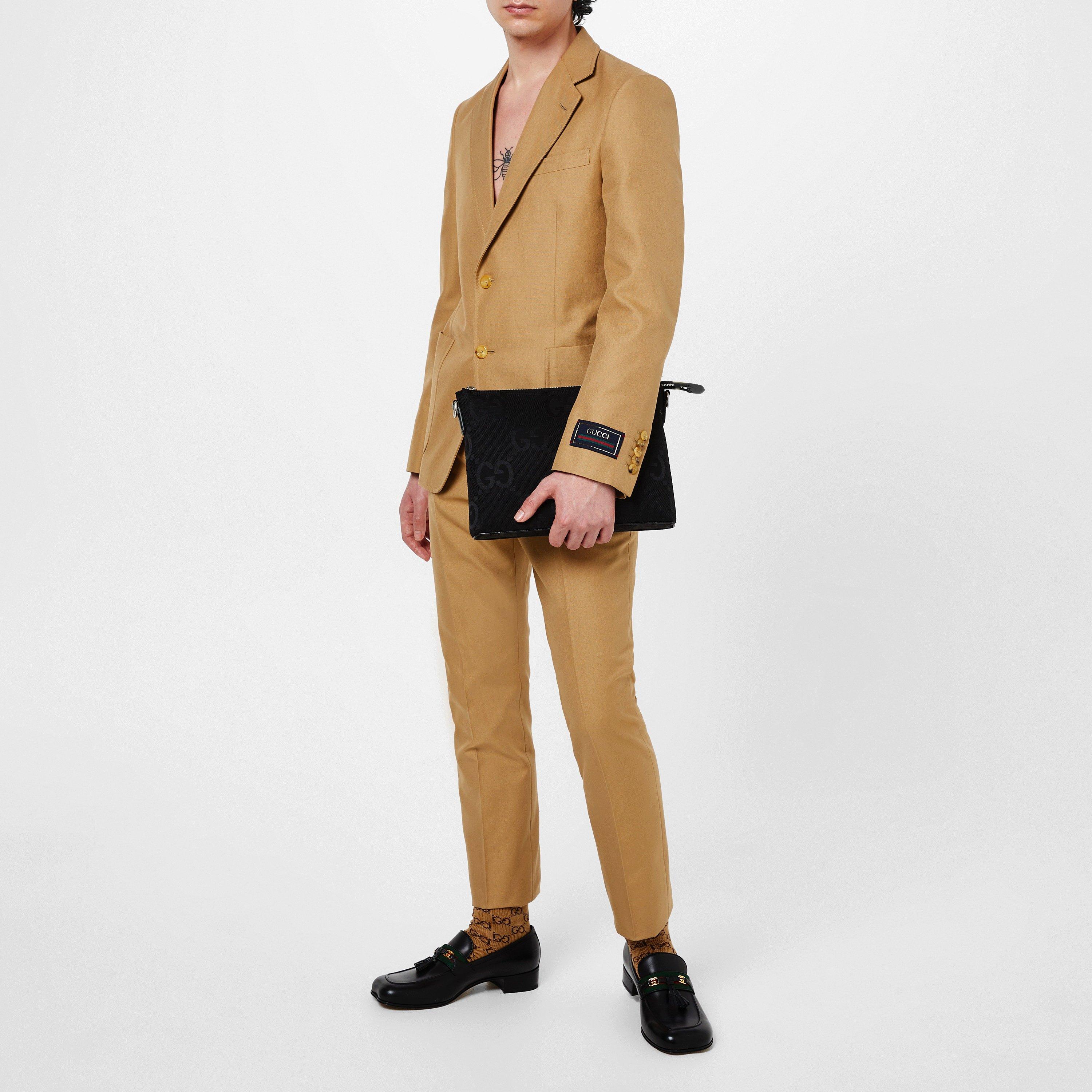 Single Breasted Cotton Blazer