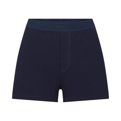 Cotton Rib Loose Boxer