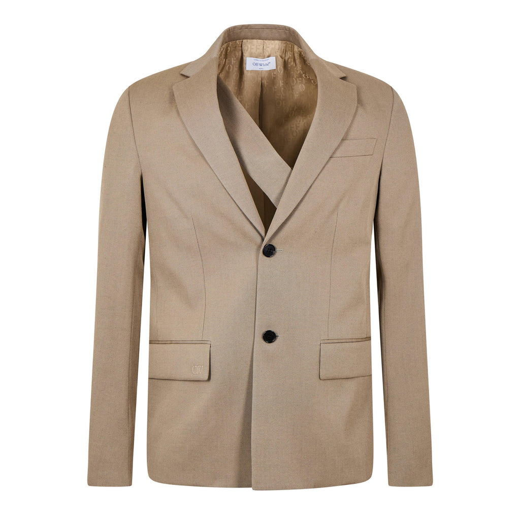 Ow Embroidered Blazer