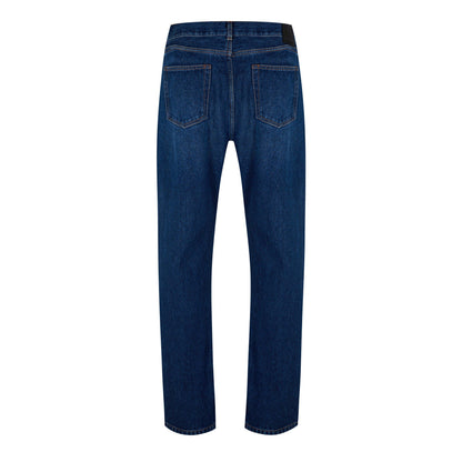 Zip Skate Mid Rise Straight Leg Jeans