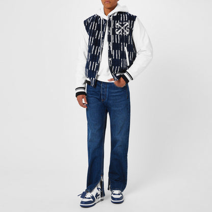 Zip Skate Mid Rise Straight Leg Jeans