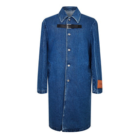 Denim Midi Coat