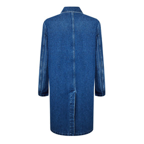 Denim Midi Coat