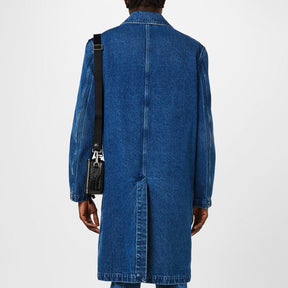 Denim Midi Coat