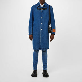 Denim Midi Coat
