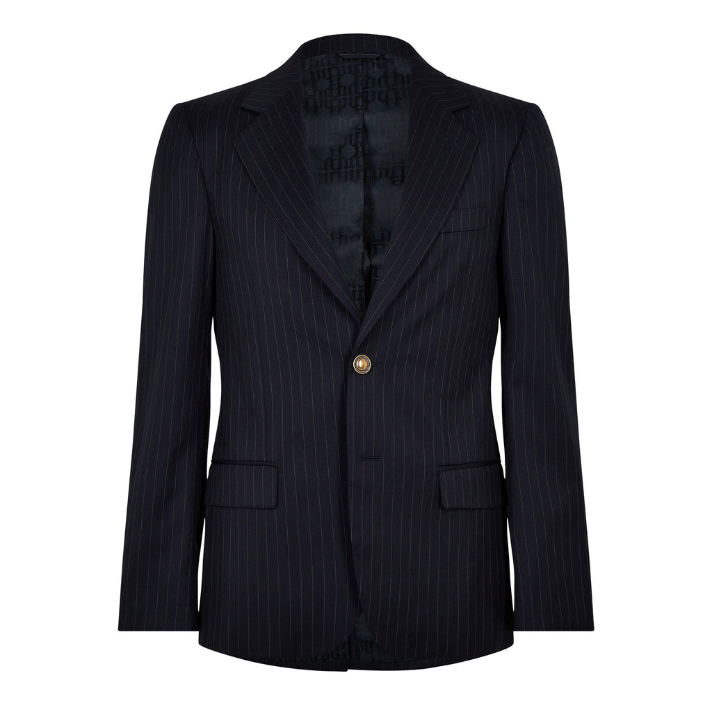 Pinstripe Suit Jacket
