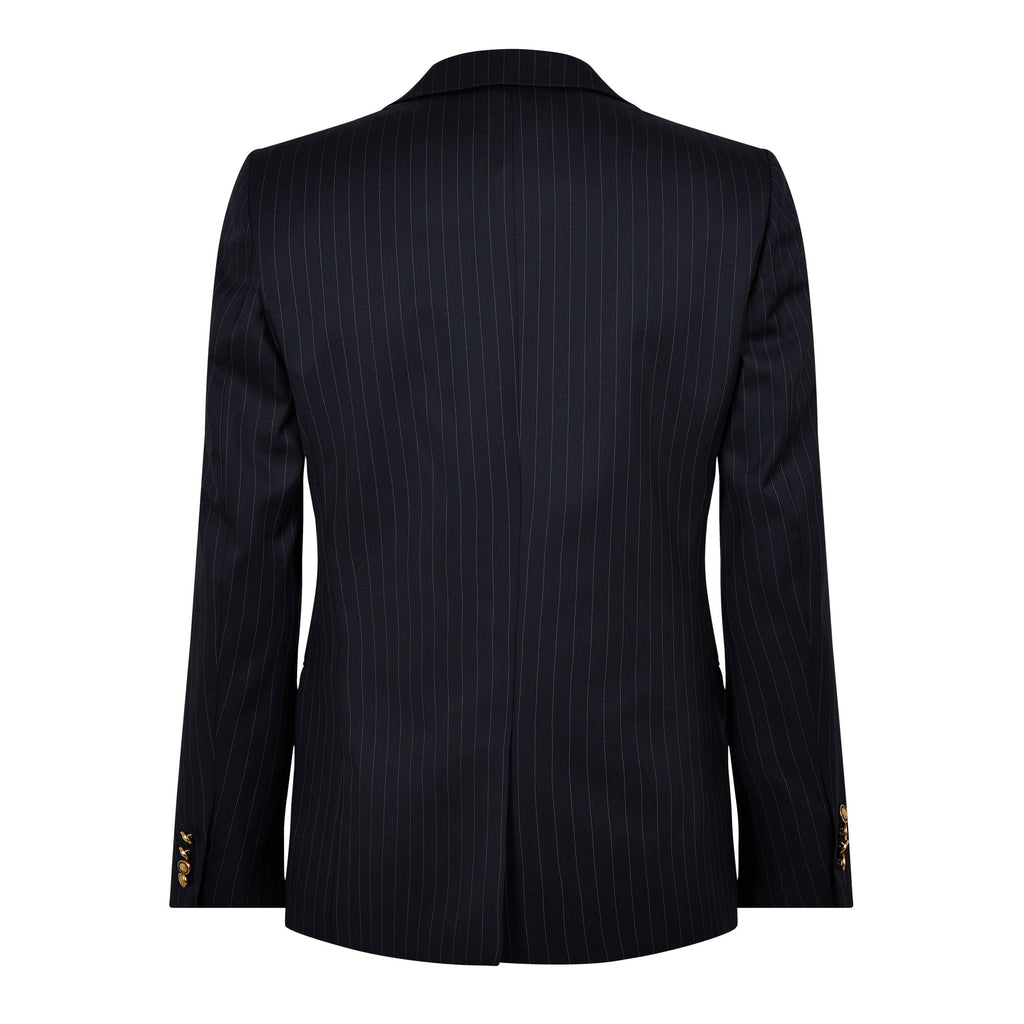 Pinstripe Suit Jacket