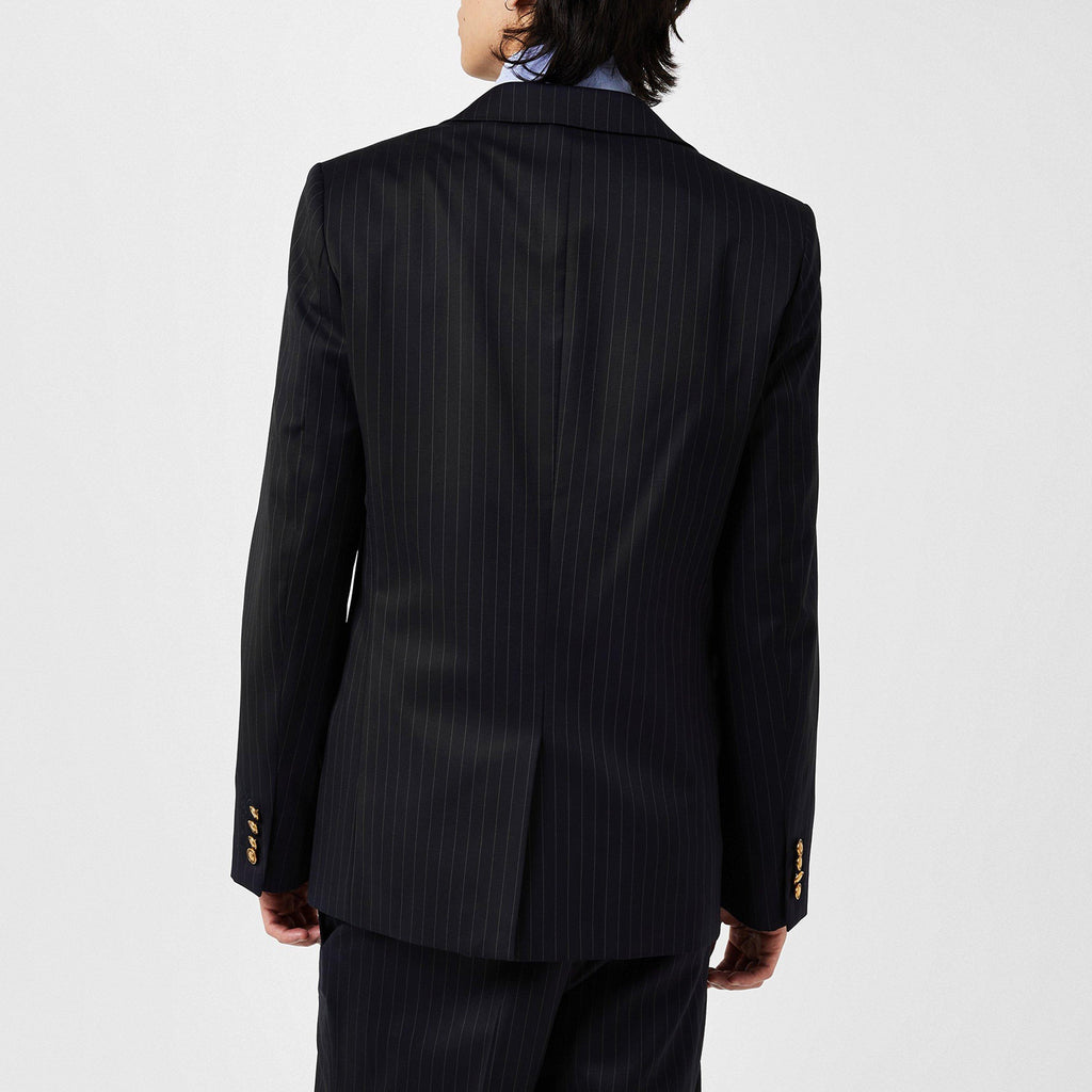 Pinstripe Suit Jacket