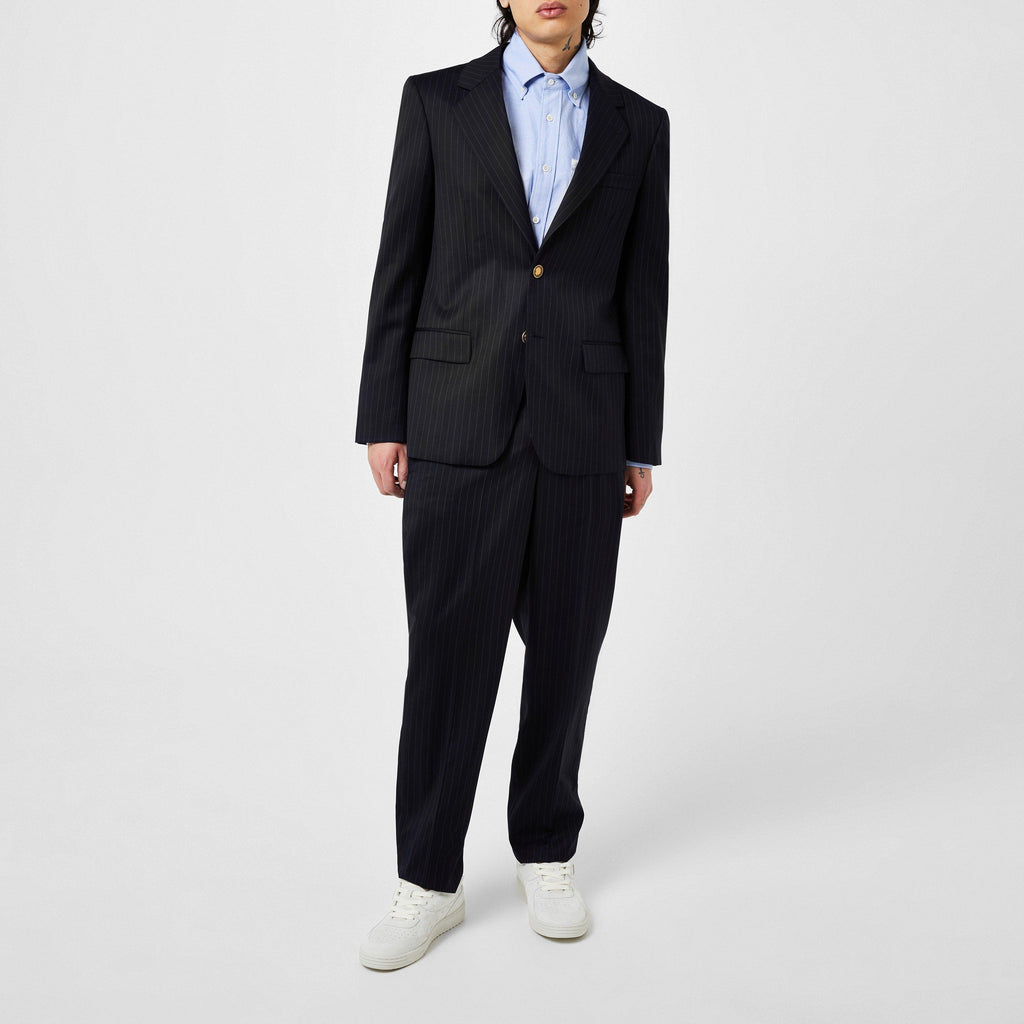Pinstripe Suit Jacket