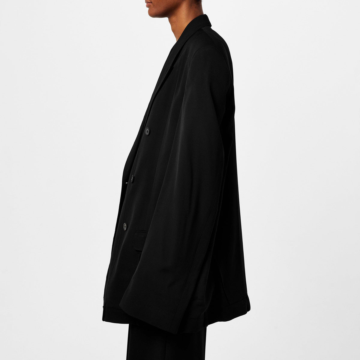 Double-Breasted Wool-Twill Blazer
