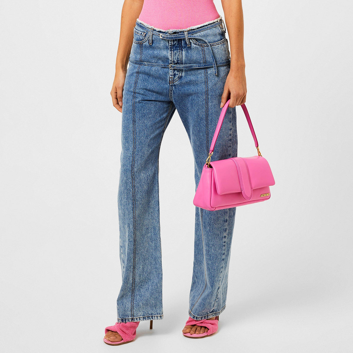 Le De Nimes Wide-Leg Organic Jeans