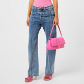Le De Nimes Wide-Leg Organic Jeans