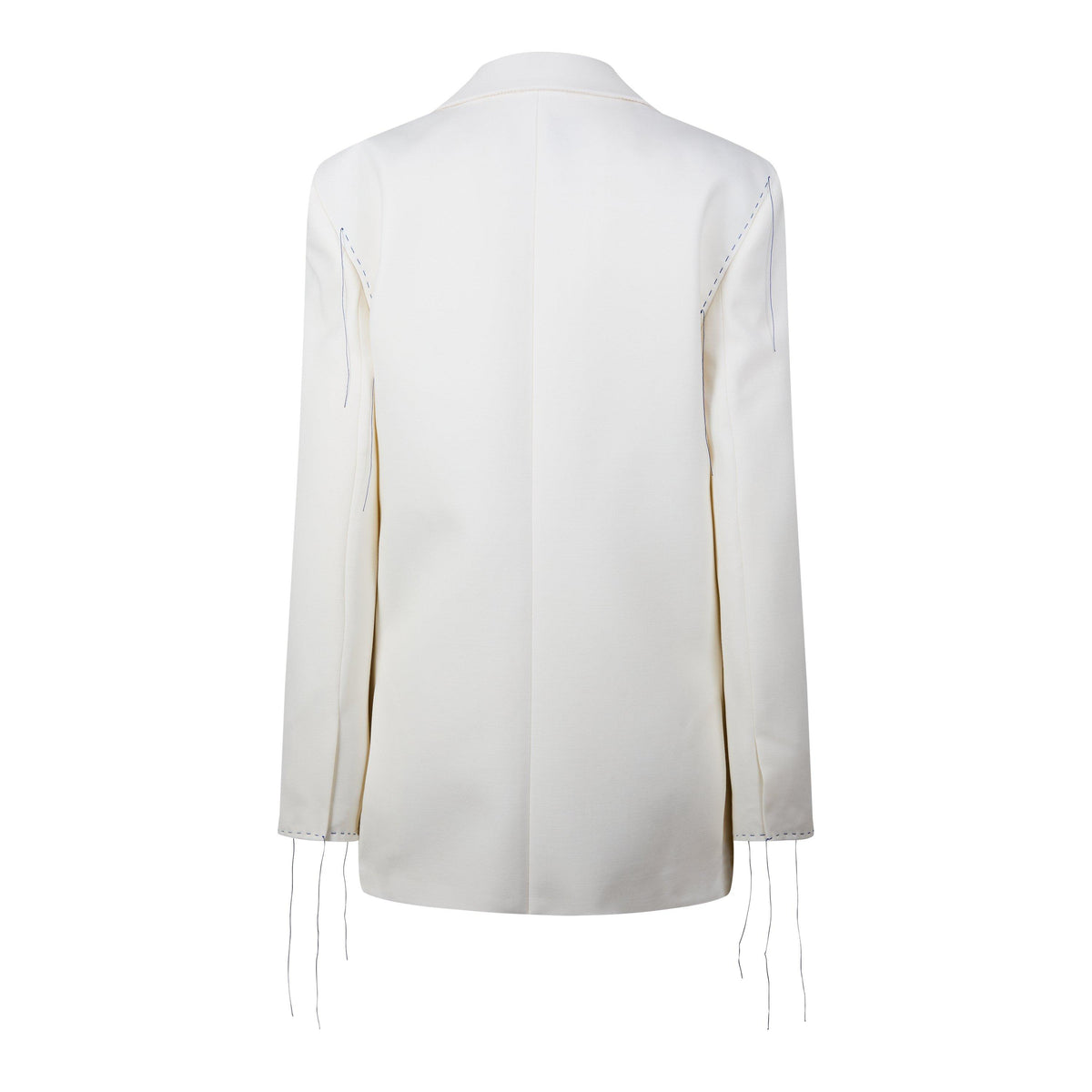 Wool Blend Stitching Tomboy Jacket