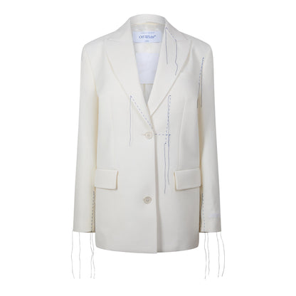 Wool Stitching Tomboy Softshell Jacket