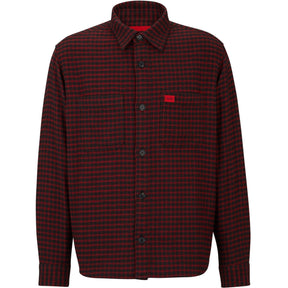 Oversized Checked Flannel Shirt