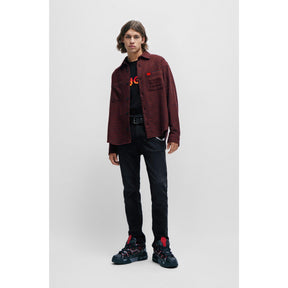 Oversized Checked Flannel Shirt