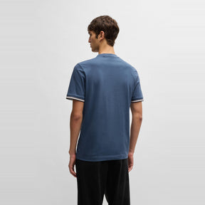 Men's Regular Fit Striped-Trim T-Shirt