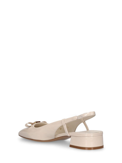 Ferragamo Ferragamo Marlina patent leather slingback pumps - Size: UK 3 Heels | Shop From The Mirage