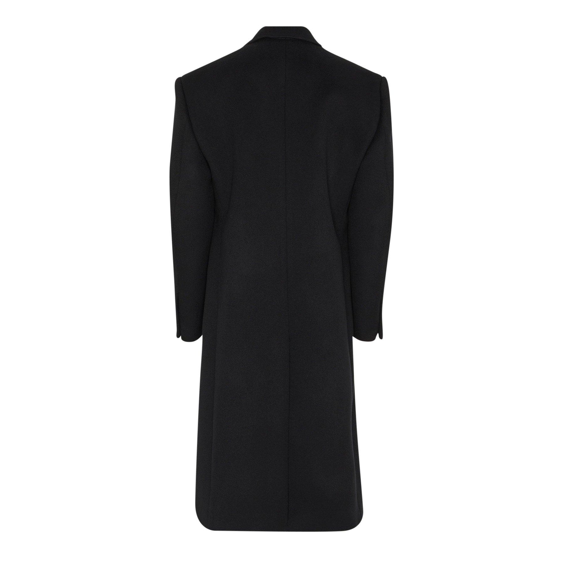 Double Breasted Cotton Overcoat