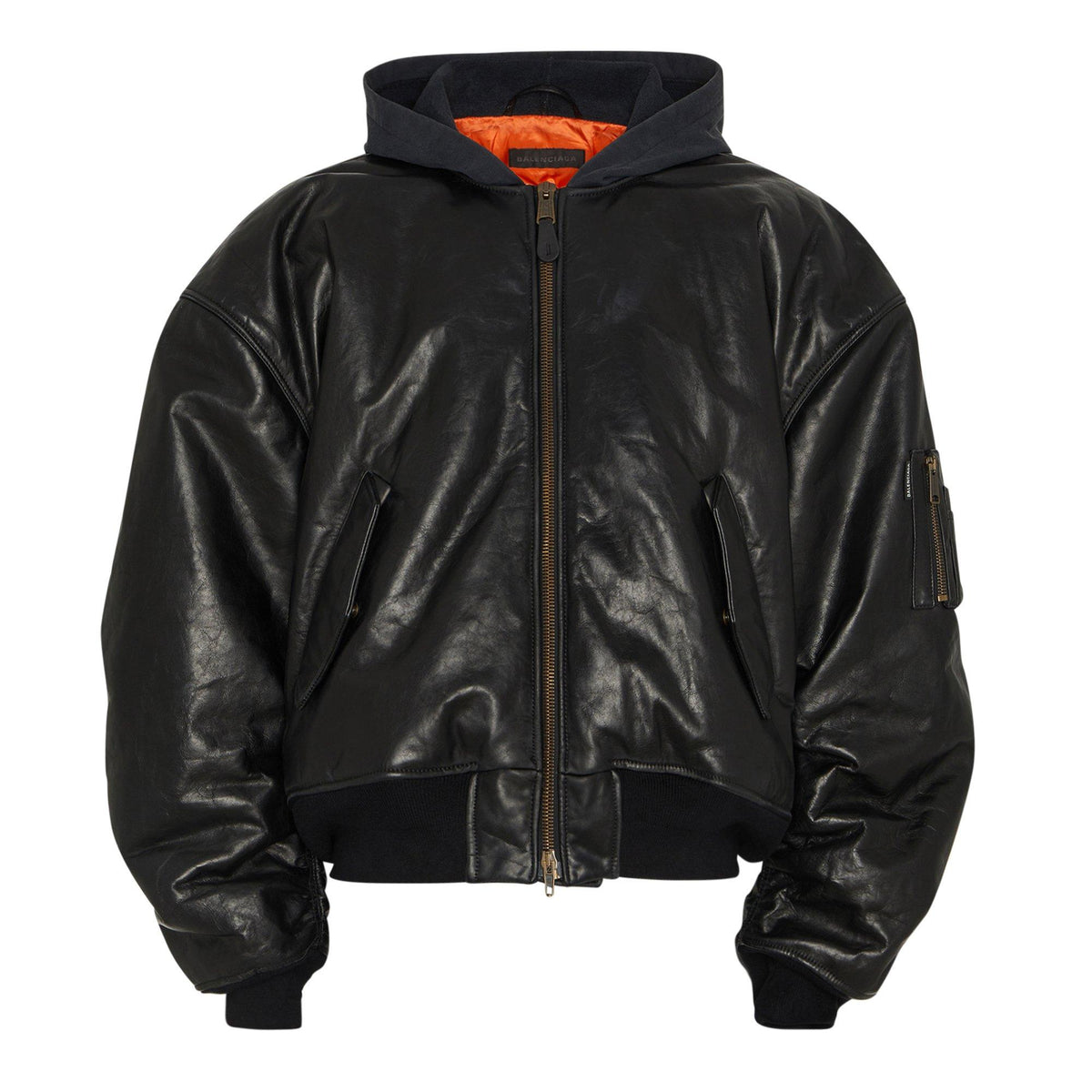 Diy Metal Outline Hooded Bomber