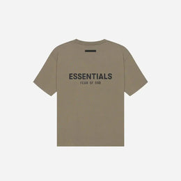 FEAR OF GOD ESSENTIALS SS20 TAUPE SHORT SLEEVE T-SHIRT