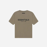 Essentials FEAR OF GOD ESSENTIALS SS20 TAUPE SHORT SLEEVE T-SHIRT - Size: M T-Shirts | Shop From The Mirage