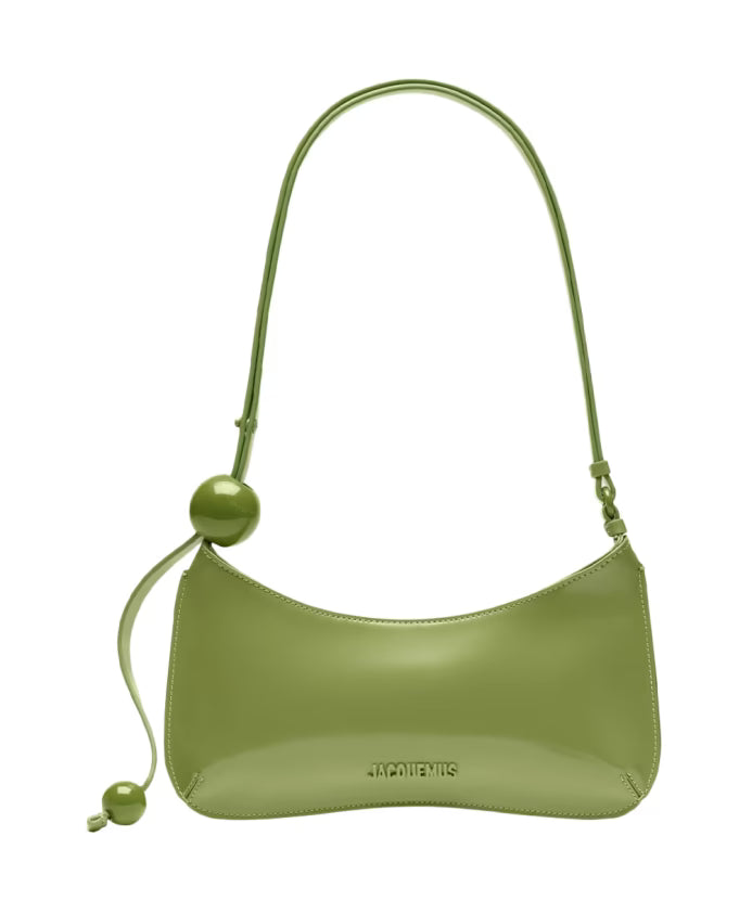 Green Leather Crossbody Bag