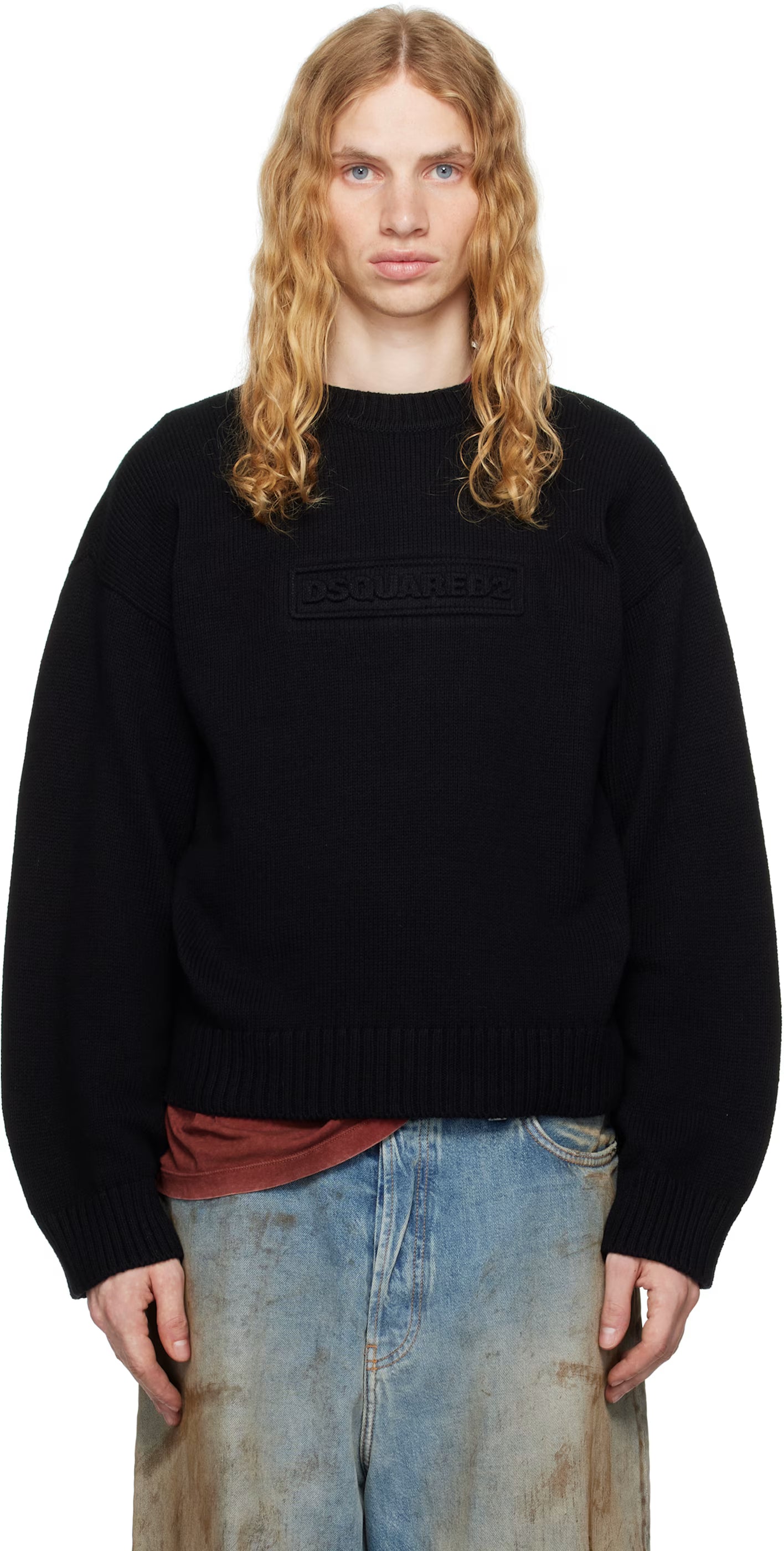 Black Crewneck Sweater