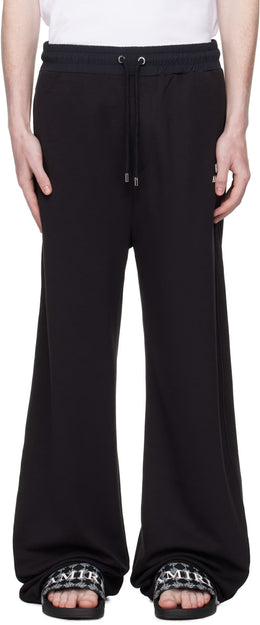Black Lounge Track Sweatpants
