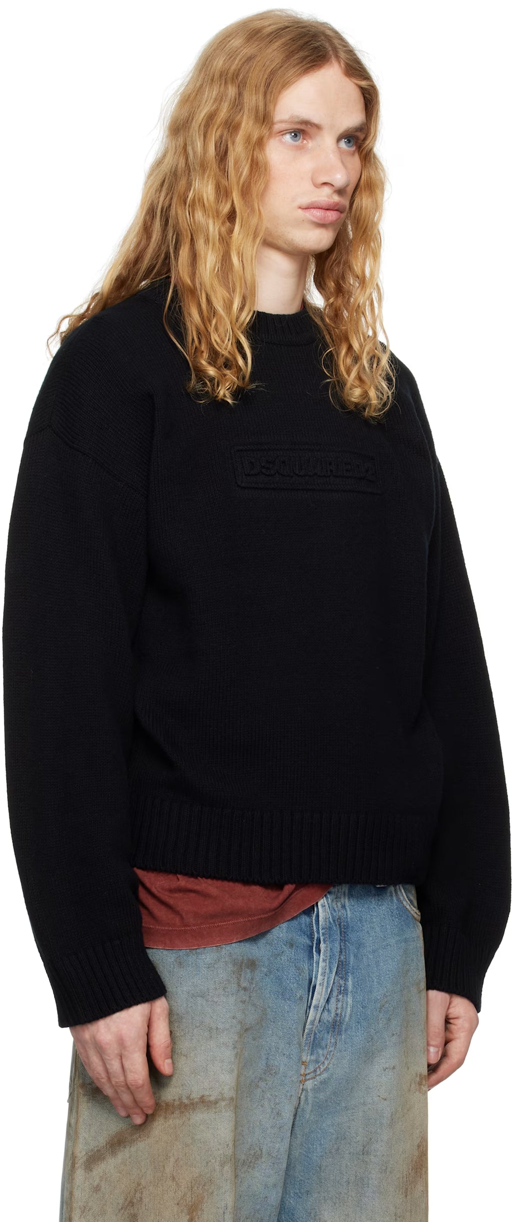 Black Crewneck Sweater