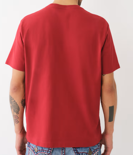 EMBROIDERED ROPE LOGO TEE