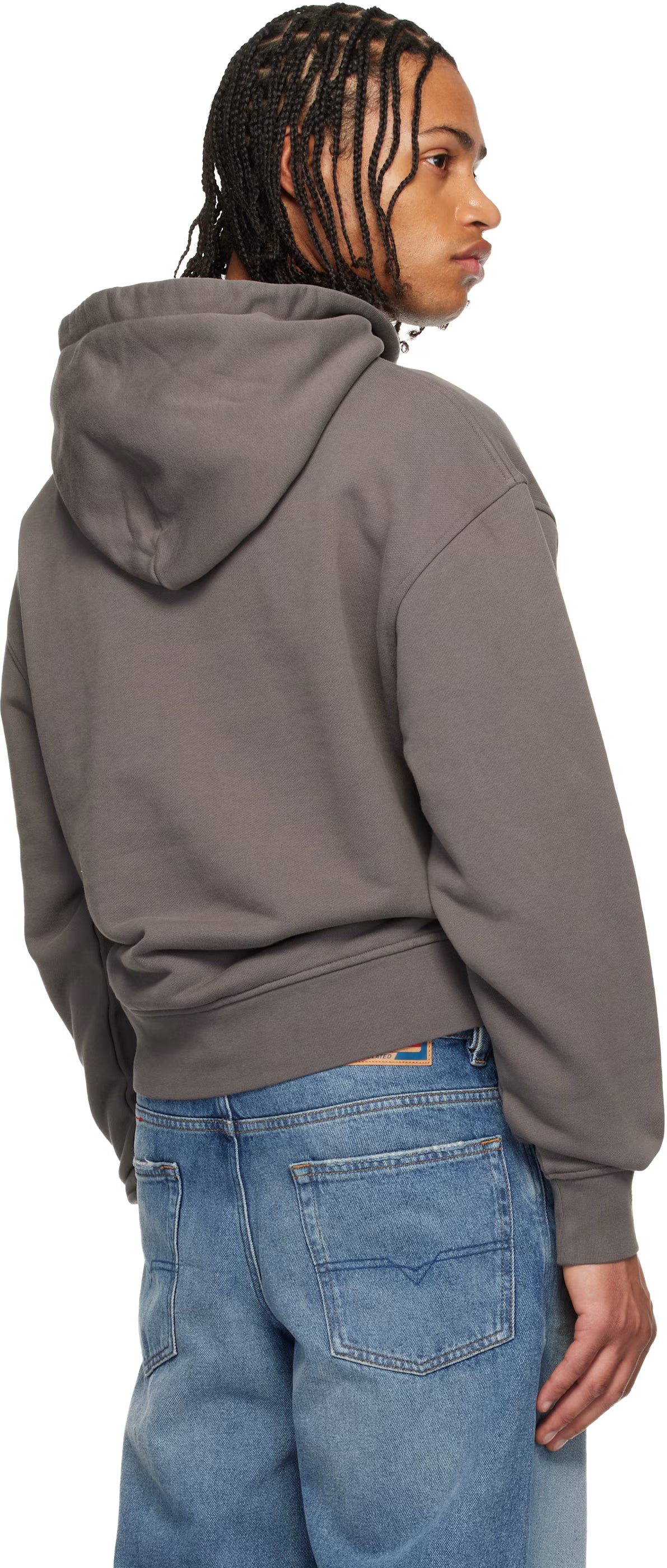 Gray 'Bear In Mind' Hoodie