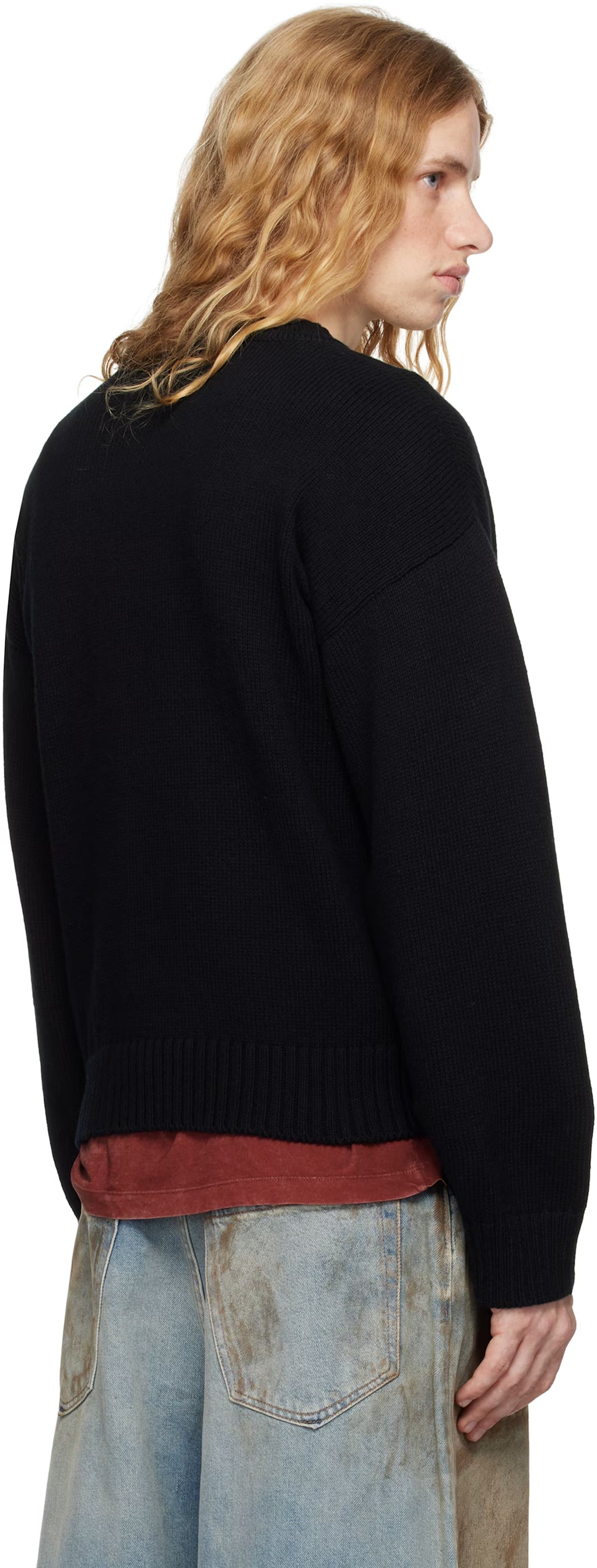 Black Crewneck Sweater