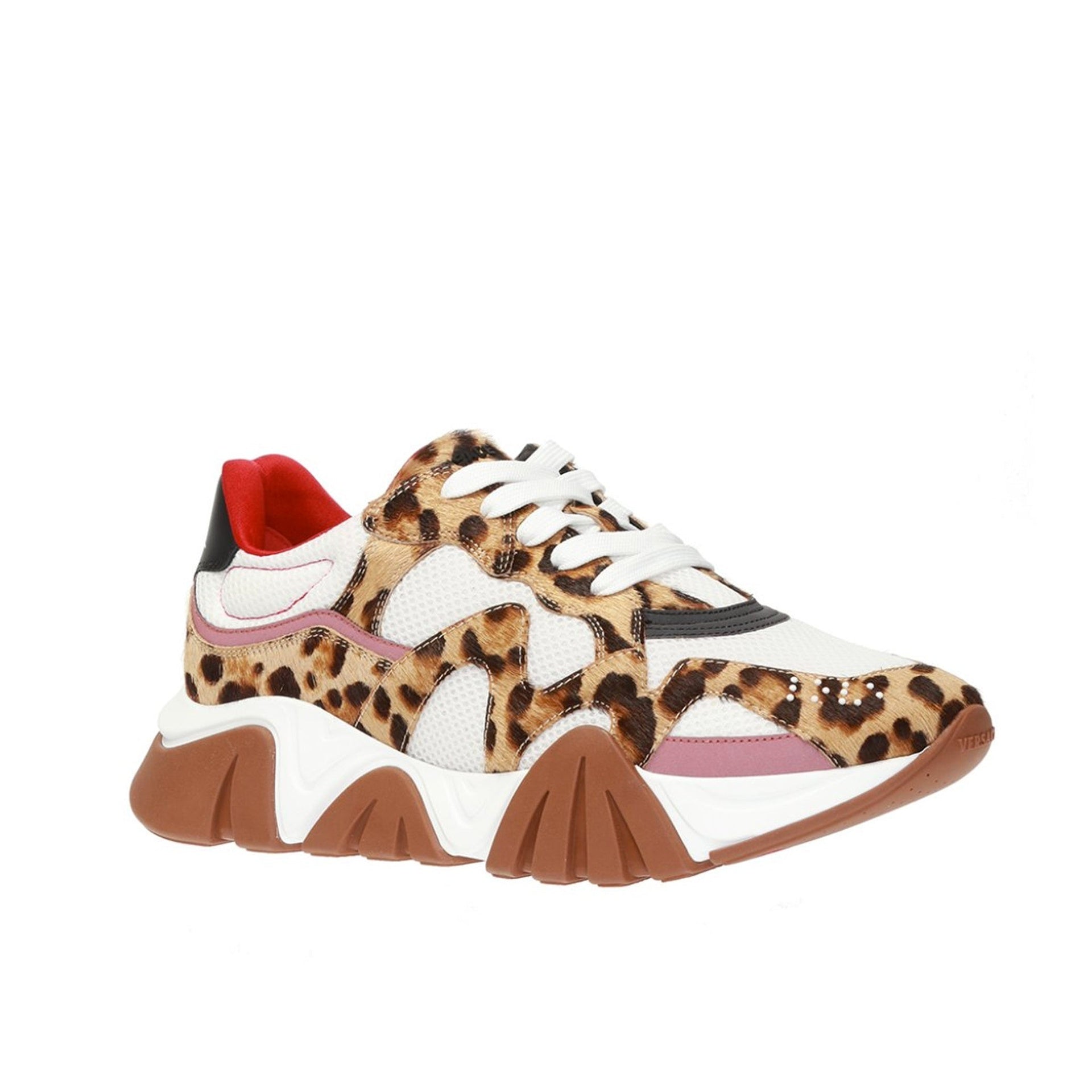 Versace Versace Squalo Leopard Sneakers