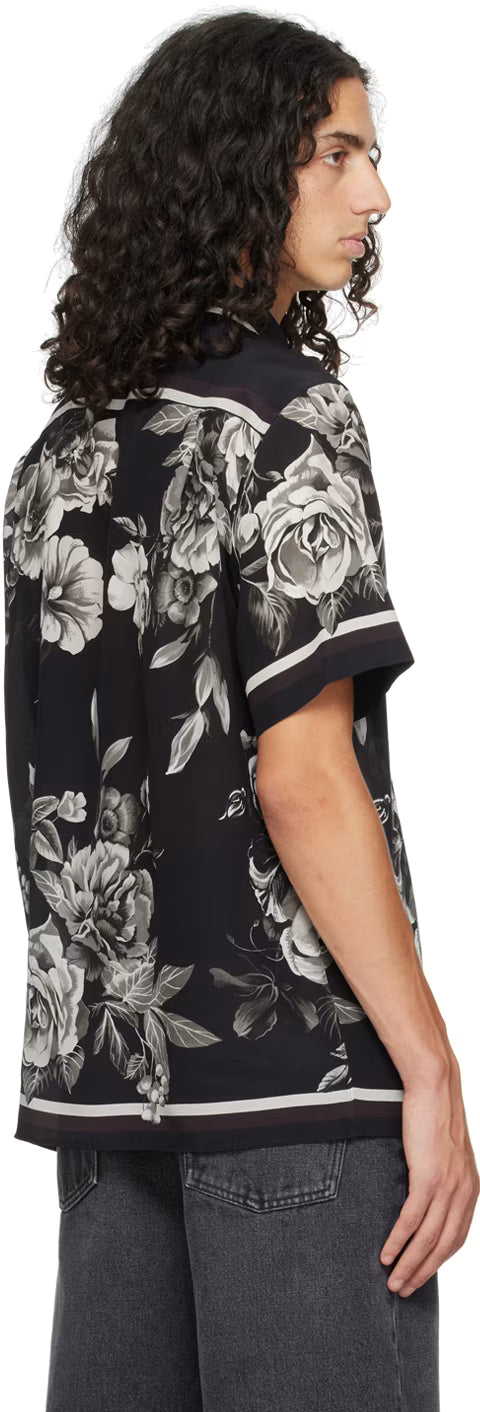 Dolce&Gabbana Black Silk Shirt