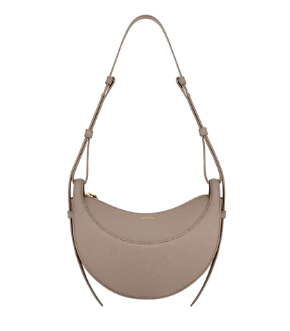 Polene Numéro Dix Edition Textured Taupe - Size: One Size Bags | Shop From The Mirage