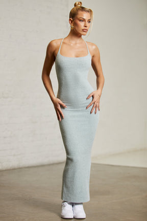 Low Back Maxi Dress in Green