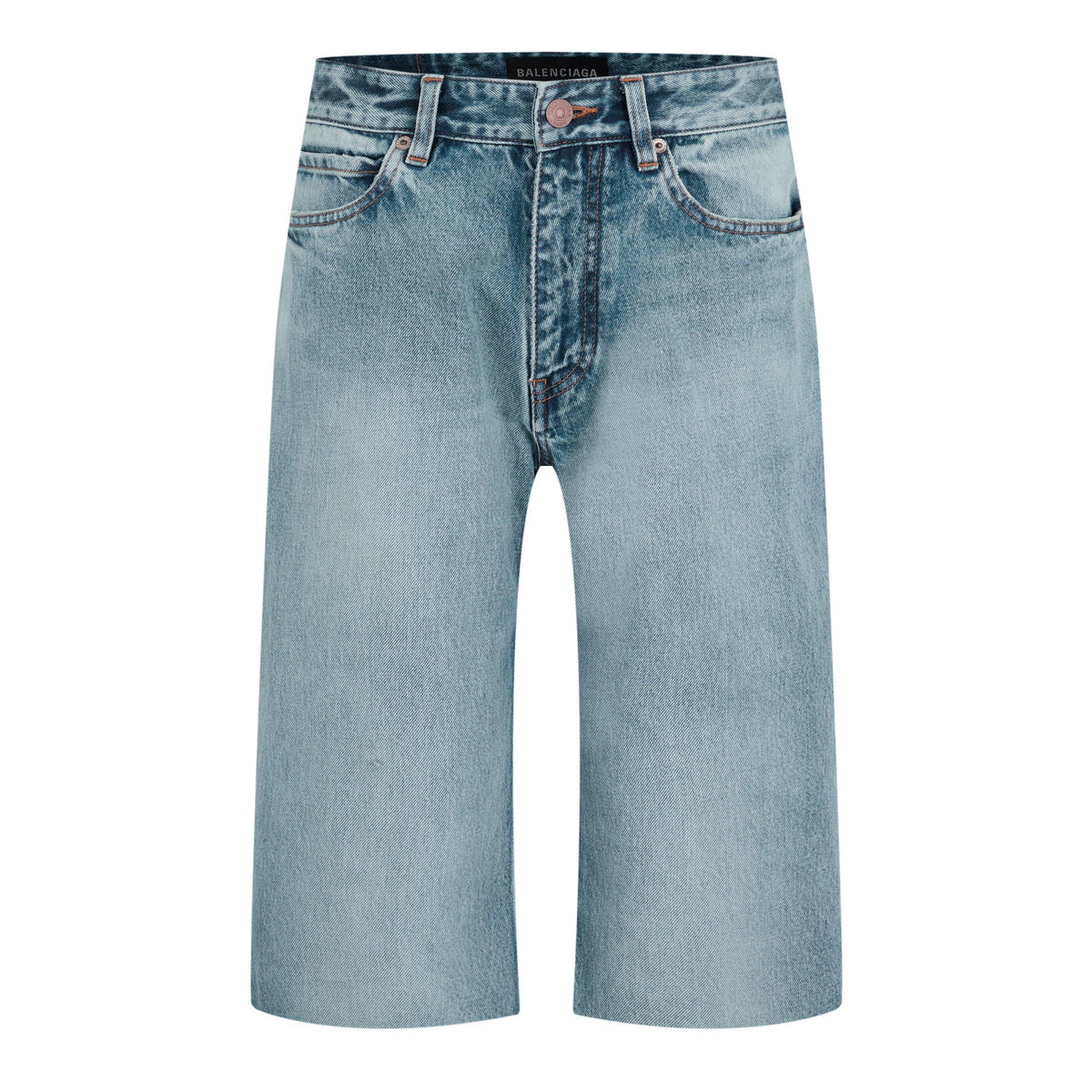 Slim Fit Denim Shorts