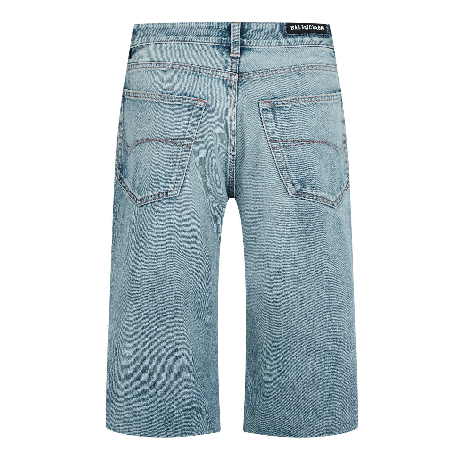 Slim Fit Denim Shorts