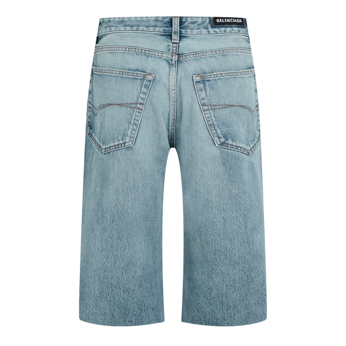 Slim Fit Denim Shorts