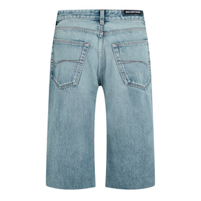 Slim Fit Denim Shorts