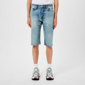 Slim Fit Denim Shorts